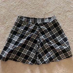 Flannel skirt